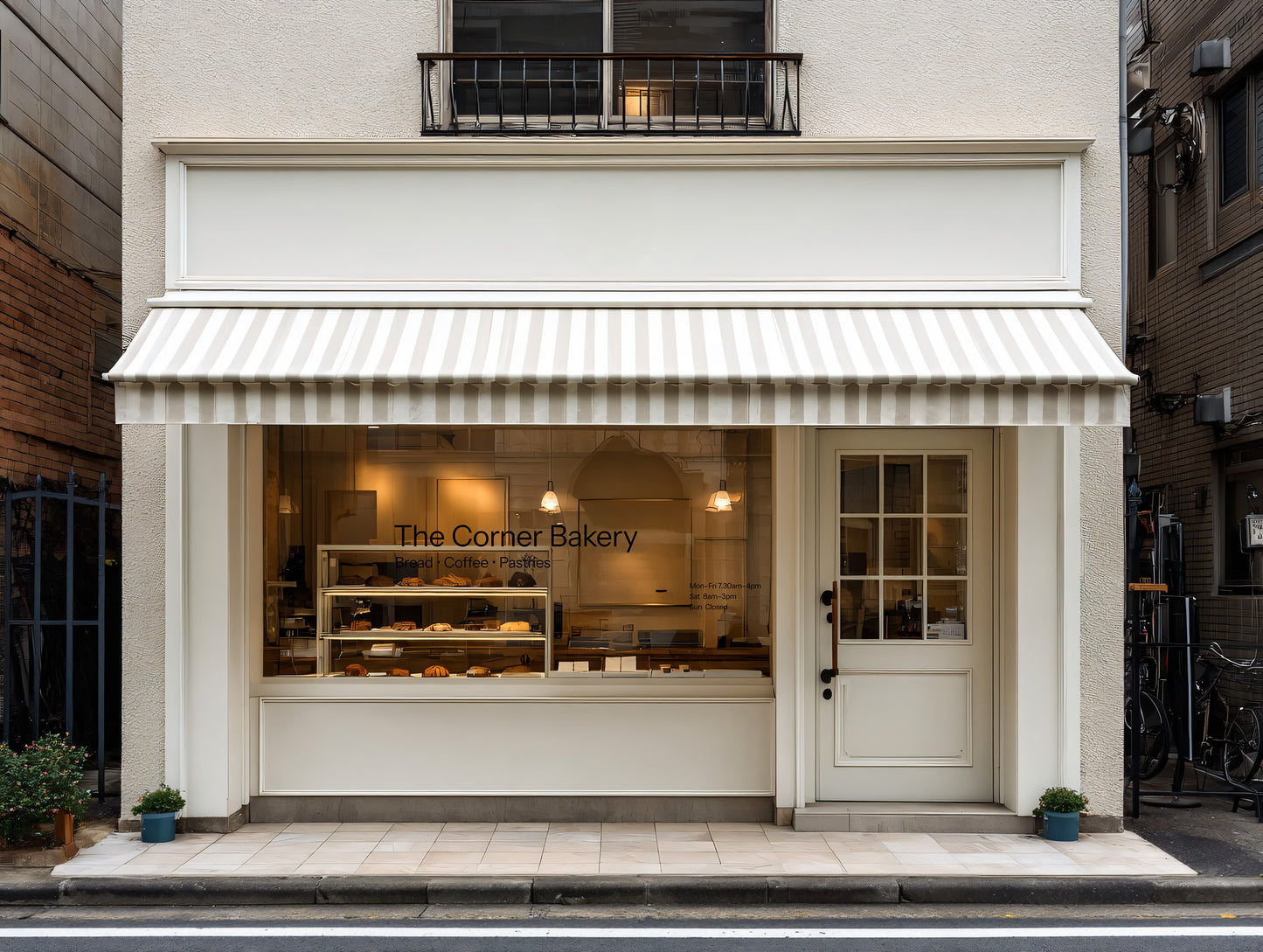 Shopfront Starter — Name, Tagline and Hours