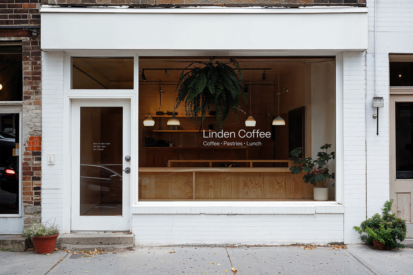 Shopfront Starter — Name, Tagline and Hours